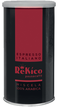 Caffe' Rekico Ground Coffee x250gr - 100% Arabica