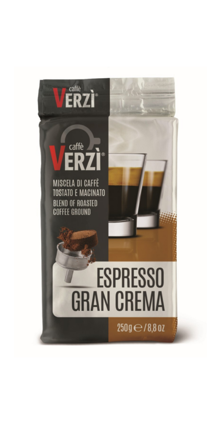 Verzi Ground Coffee Gran Crema x250