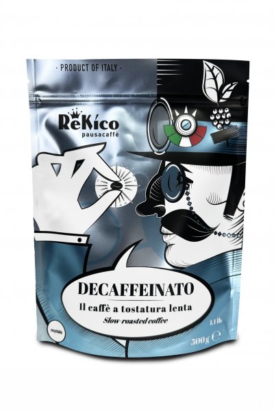 Rekico Pausa Caffe' Decaffeinated Ground Coffee 500gr