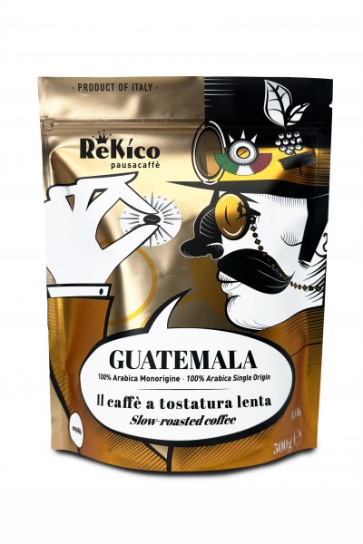 Rekico Pausa Caffe' Guatemala Ground Coffee 500gr